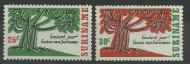 Suriname 458/459 Postfris