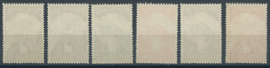 Suriname 151/156 Zendingszegels Postfris (3)