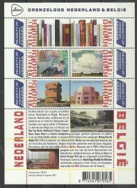 Nvph V3089/3094b Grenzeloos Nederland België Postfris