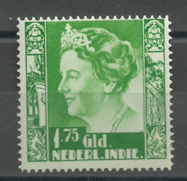 Nederlands Indië 209 1¾ Gld Koningin Wilhelmina Ongebruikt (1)