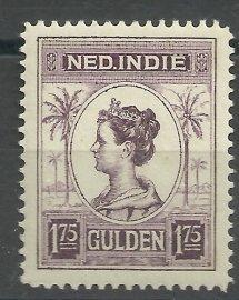 Nederlands Indië 133C 1¾ GLD Koningin Wilhelmina Postfris (1)