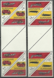 Suriname Republiek  823/824 TBBP B U.P.A.E. 1994 Postfris (1)