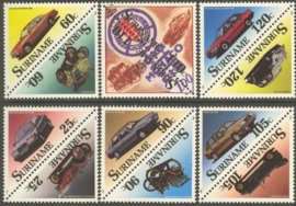 Suriname Republiek 621/632 Auto's 1989 Postfris