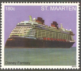 Sint Maarten 162/163 Cruiseschepen 2013 Postfris