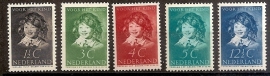 Nvph 300/304 Kinderzegels 1937 Ongebruikt