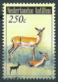Nederlandse Antillen 1858a Blok Springbokken Postfris (zegel uit blok)