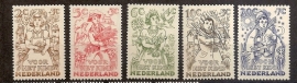 Nvph 544/548 Kinderzegels 1949 Postfris