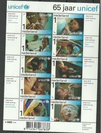 Nvph V2823/2832 Unicef 65 Jaar Postfris