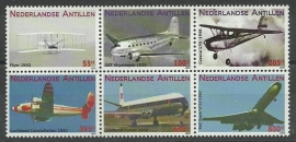 Nederlandse Antillen 1959/1964 Historische Vliegtuigen Postfris