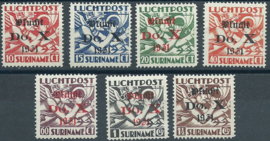 Suriname LP 8/14 Opdruk Vlucht Do.X. Postfris / Ongebruikt (1)