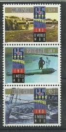 Aruba 444/446 65 jaar einde WW2 Postfris
