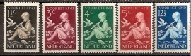 Nvph 313/317 Kinderzegels 1938 Postfris