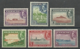 Curacao 158/163 Eilanden Postfris