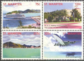 Sint Maarten 144/147 Landschappen 2013 Postfris