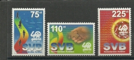 Nederlandse Antillen 1327/1329 Sociale Verzekeringsbank Postfris