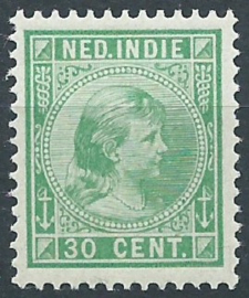 Nederlands Indië  28 30ct Prinses Wilhelmina Postfris (1)