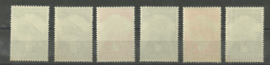 Suriname 151/156 Zendingszegels Postfris (2)