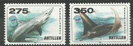 Nederlandse Antillen 1236/1237 Vissen 1998 Postfris