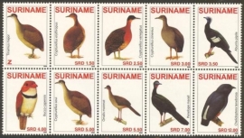 Suriname Republiek 1593/1602 Vogels 2009 Postfris