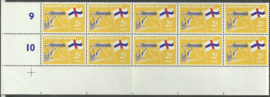 Nederlandse Antillen  359 PM + PM4 in hoekblok Postfris