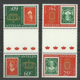 Nederlandse Antillen  654b/655b Postfris (3)