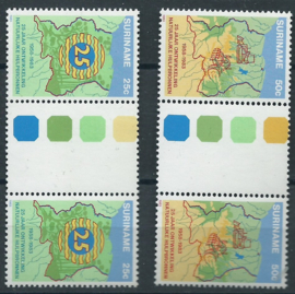 Suriname Republiek 354/355 BPA Natuurlijke Bronnen 1983 Postfris (3)