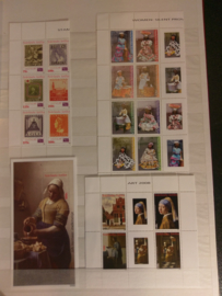 Luxe Collectie Nederlandse Antillen 2001/2010 in twee stockboeken Postfris