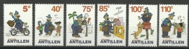 Nederlandse Antillen 1354/1359 Strippostzegels Postfris