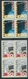 Nvph. 1285/1286 Europa 1983 in blokken van 4 Postfris