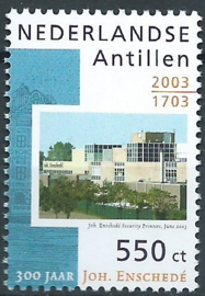 Nederlandse Antillen 1441a 300 jaar Johan Enschedé Postfris (zegel uit blok)