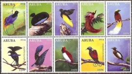 Aruba 750/759 Paradijsvogels 2014 Postfris