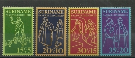 Suriname 640/643 Postfris