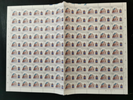 Nvph. 1324/1327 Zomerzegels in vellen van 100 Postfris + Plaatfouten