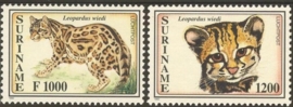 Suriname Republiek  848/849 WWF Luchtpost 1995 Postfris