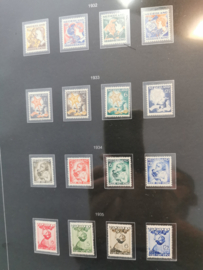 Collectie Kinderpostzegels (1924/2013) in 2 Importa  Kinderzegels albums Postfris