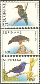 Suriname Republiek  892/894 Vogels 1996 Postfris