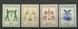 Suriname 317/320 Jaarvergadering CTA Postfris