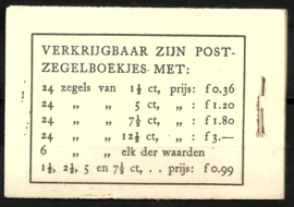 PZ 51-N 4 × 6 (Nvph 381) Roomkleurige Kaft ( 4)