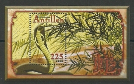 Nederlandse Antillen 1337 Blok Chinees Nieuwjaar 2001 Postfris