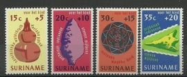 Suriname 649/652 Postfris