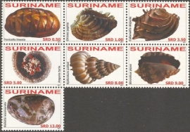 Suriname Republiek  1770/1776 Schelpen 2011 Postfris