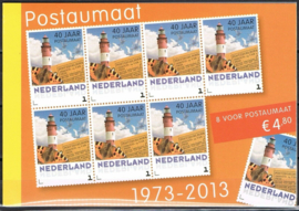 Postzegelboekje Postaumaat 8 voor Postaumaat Postfris