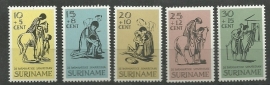 Suriname 470/474 Postfris