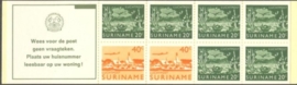 SR Postzegelboekje 3bp Postfris