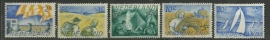 Nvph 513/517 Zomerzegels 1949 Postfris