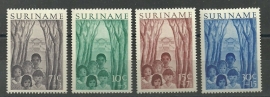 Suriname 312/315 Jeugdwerk Postfris