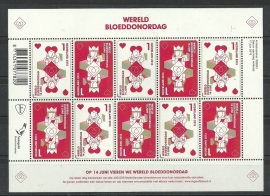 Nvph V3067/3068 Wereld Bloeddonordag Postfris