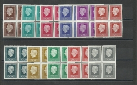 Nvph 941/941 Koningin Juliana type Regina in Blokken Postfris