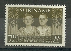 Suriname 324 Koninklijk Bezoek Postfris