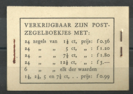 PZ 38-N 4 × 6 (Nvph 172/379/380/381) Roomkleurige Kaft ( 3)